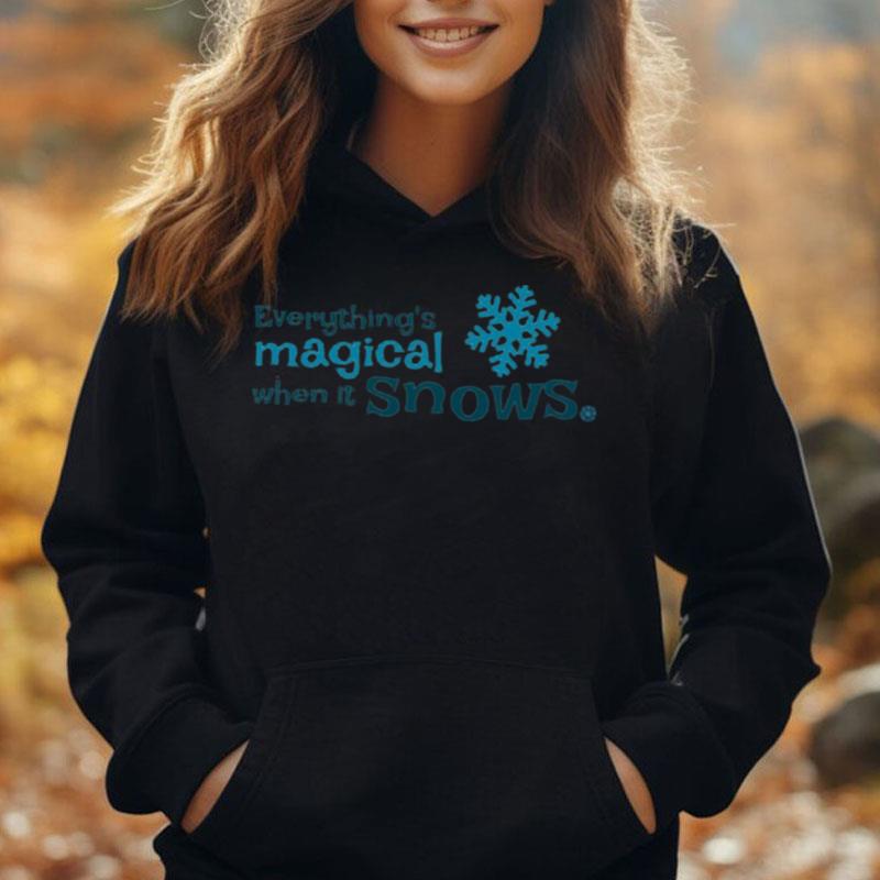 Everything Is More Magical When It Snows Gilmore T-Shirt Unisex