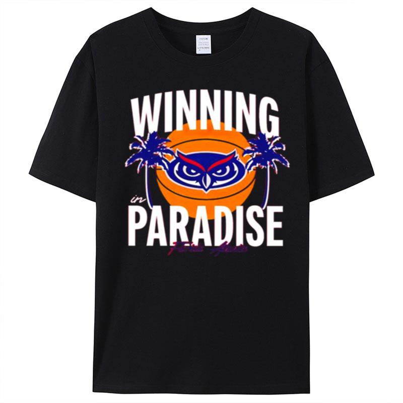 Fau Winning In Paradise Florida Atlantic T-Shirt Unisex