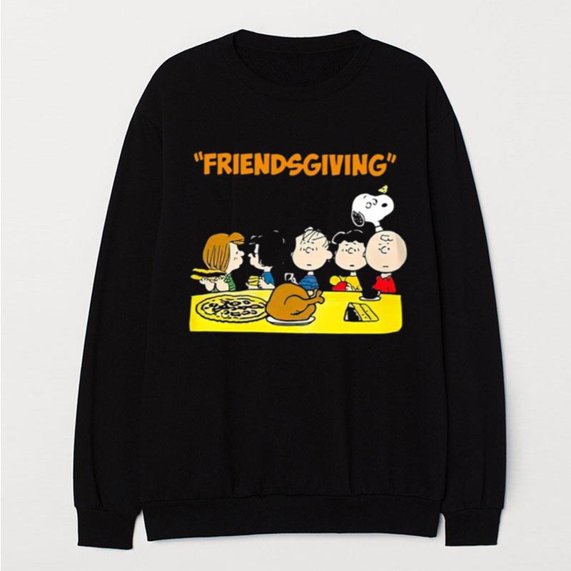 Friendsgiving Snoopy Thanksgiving T-Shirt Unisex