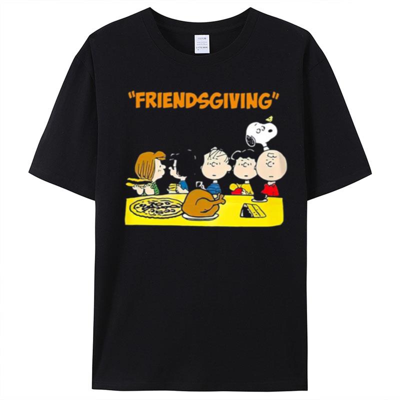 Friendsgiving Snoopy Thanksgiving T-Shirt Unisex