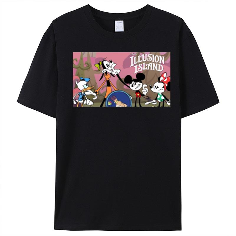 Game For Kids Mickey And Friends Disney Illusion Island T-Shirt Unisex