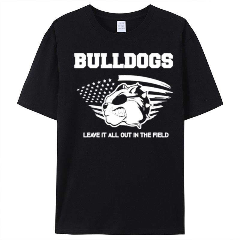 Georgia Bulldogs Leave It All Out In The Field T-Shirt Unisex