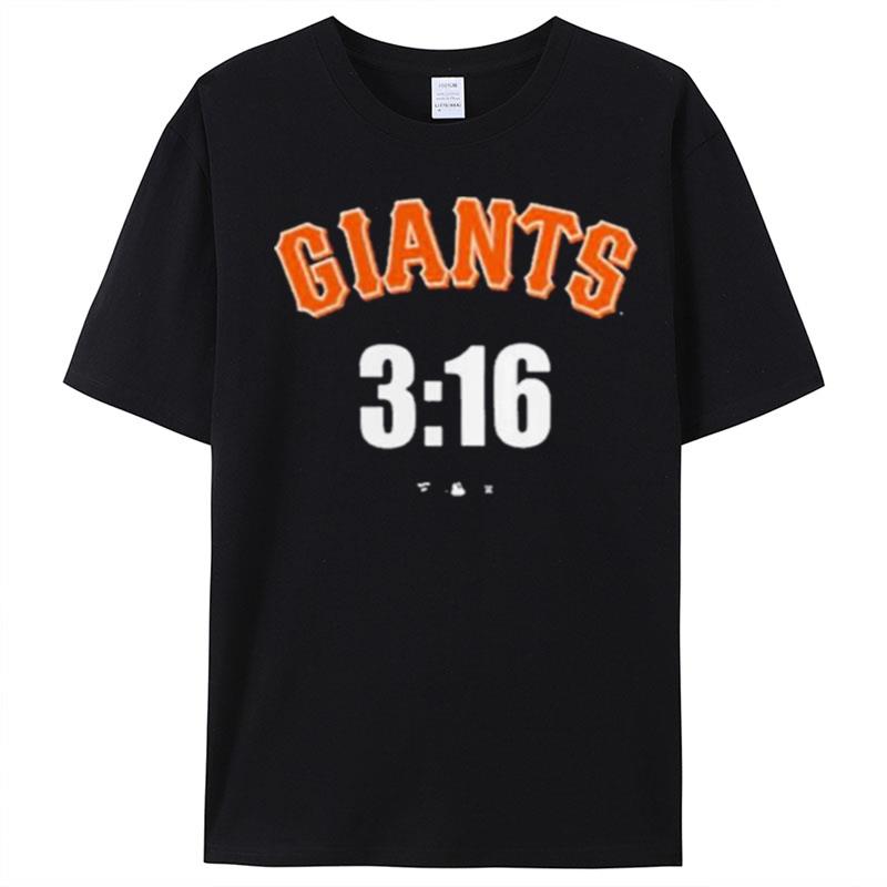 Giants 3 16 Stone Cold Steve Austin Black San Francisco T-Shirt Unisex
