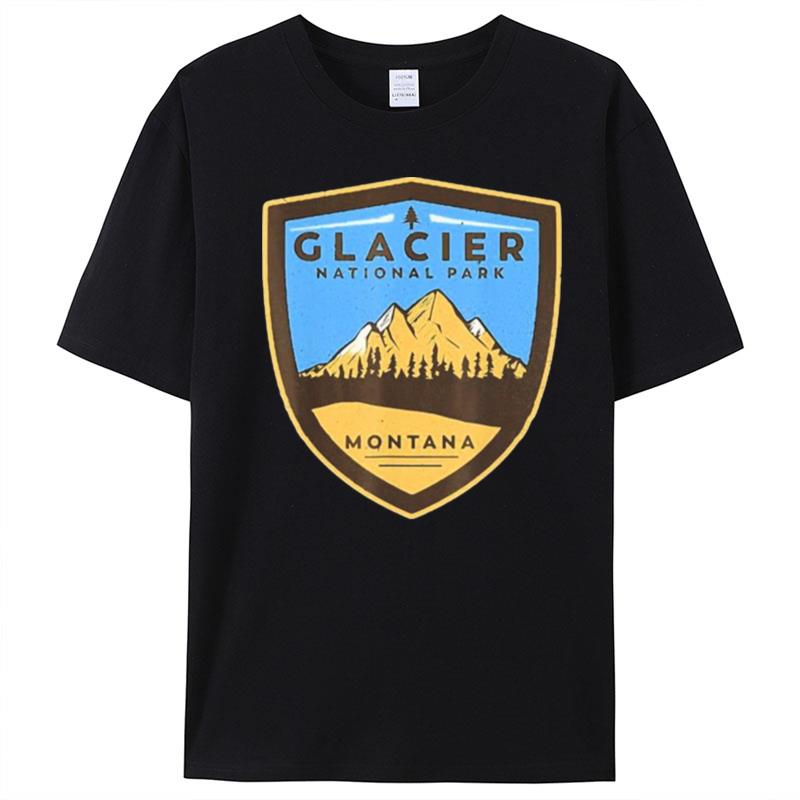 Glacier National Park Montana Hike Outdoors T-Shirt Unisex