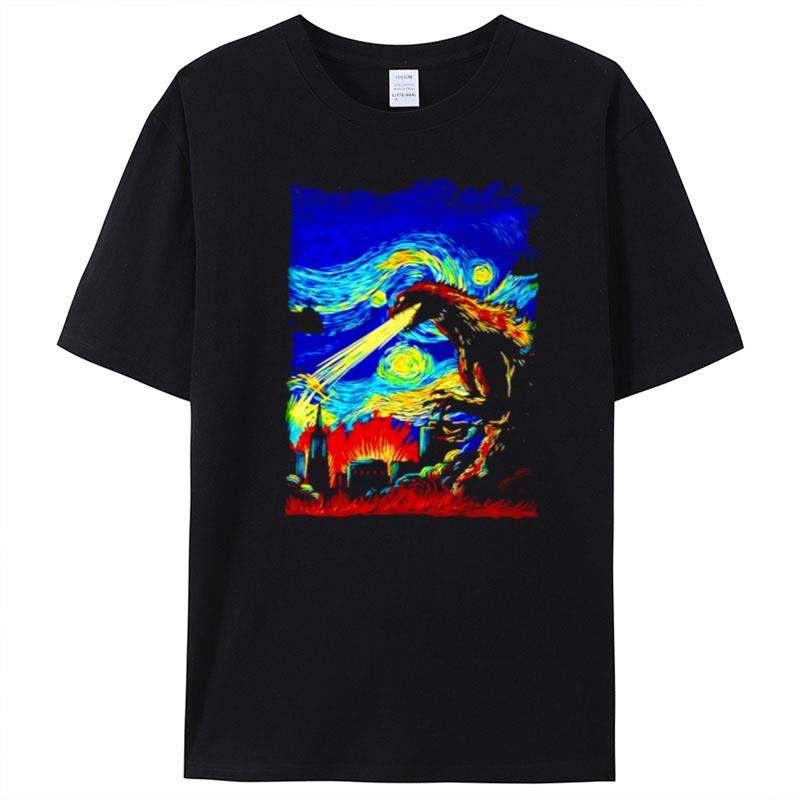 Godzilla Starry God T-Shirt Unisex