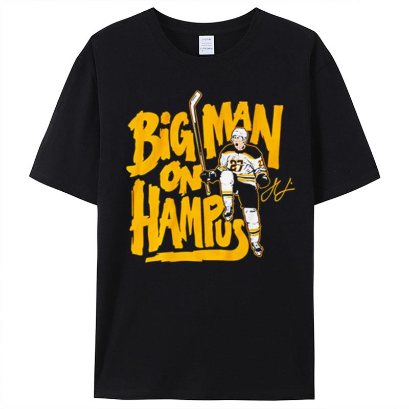 Hampus Lindholm Big Man On Hampus Boston Bruins Signature T-Shirt Unisex