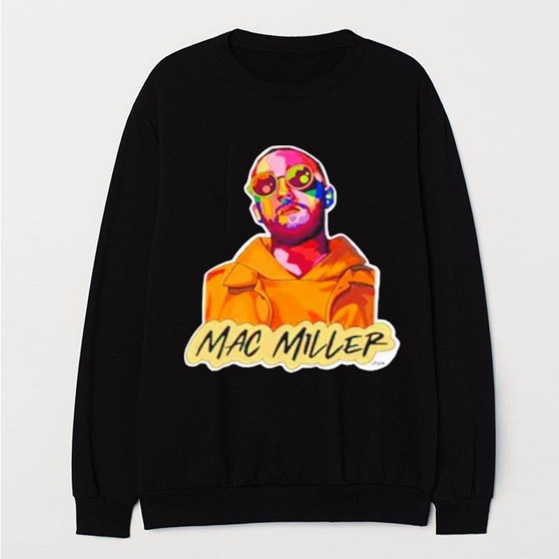 Hand Drawn Mac Miller T-Shirt Unisex