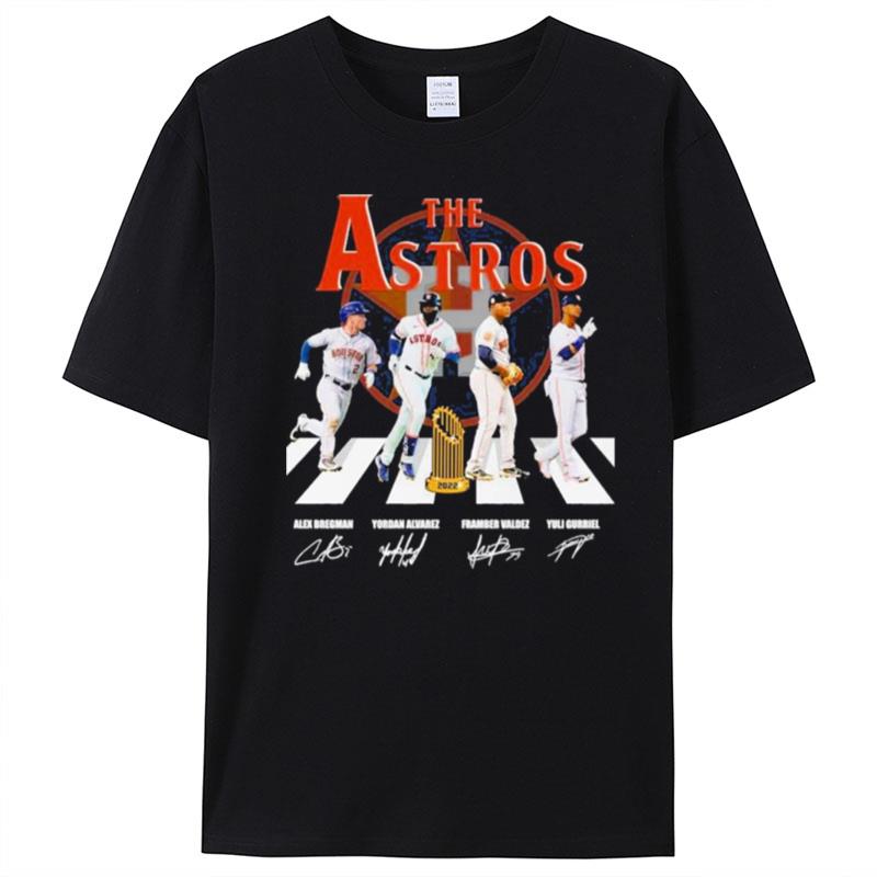 Houston Astros The Astros Abbey Road Signatures T-Shirt Unisex