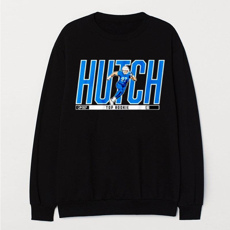 Hutch 97 Aidan Hutchinson Detroit Lions Pepsi Top Rookie T-Shirt Unisex