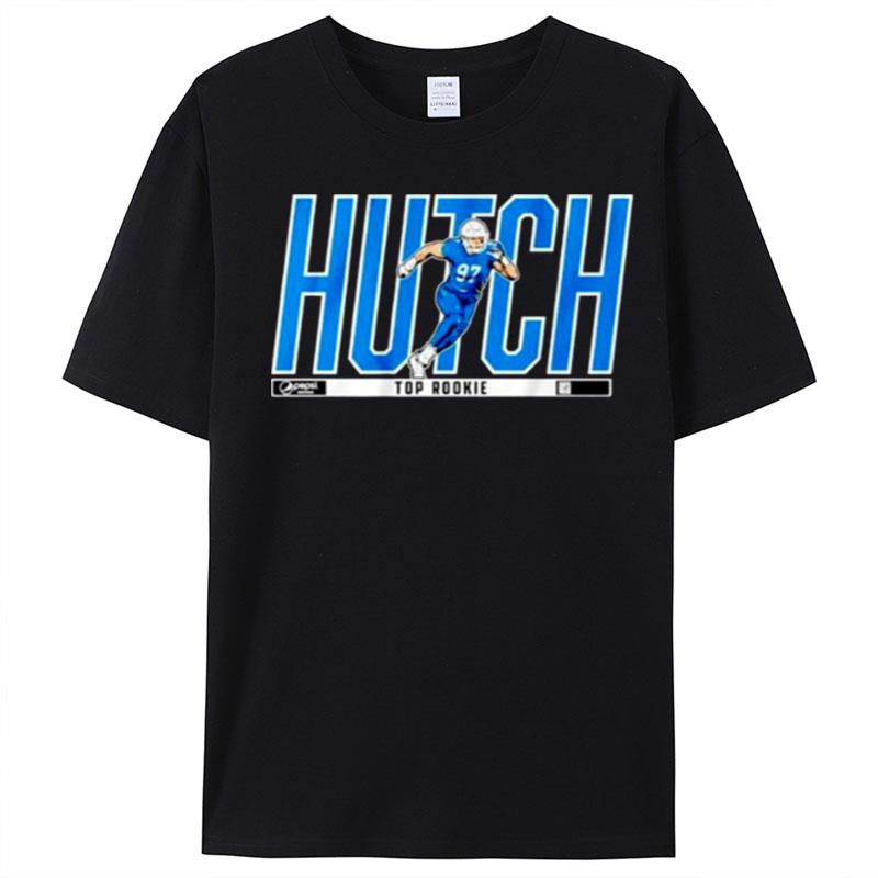 Hutch 97 Aidan Hutchinson Detroit Lions Pepsi Top Rookie T-Shirt Unisex