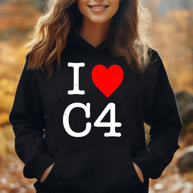 I Love Heart C4 T-Shirt Unisex