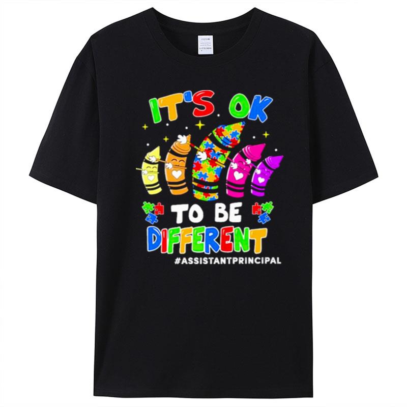 It's Ok To Be Different Assistant Principal T-Shirt Unisex