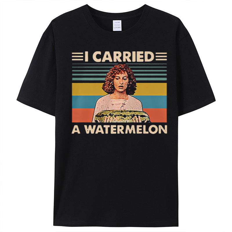 Jennifer Grey I Carried A Watermelon Vintage T-Shirt Unisex