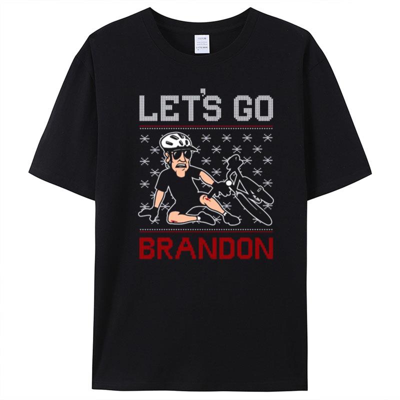 Joe Biden Let's Go Brandon Tacky Ugly Christmas T-Shirt Unisex