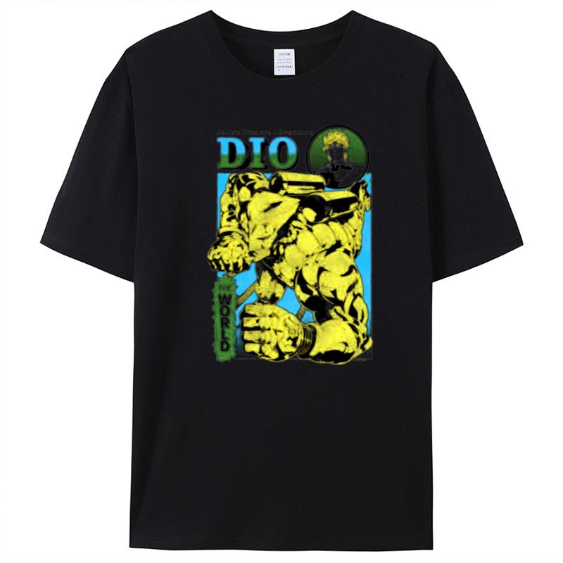 Jojo's Bizarre Adventure Dio And The World New T-Shirt Unisex