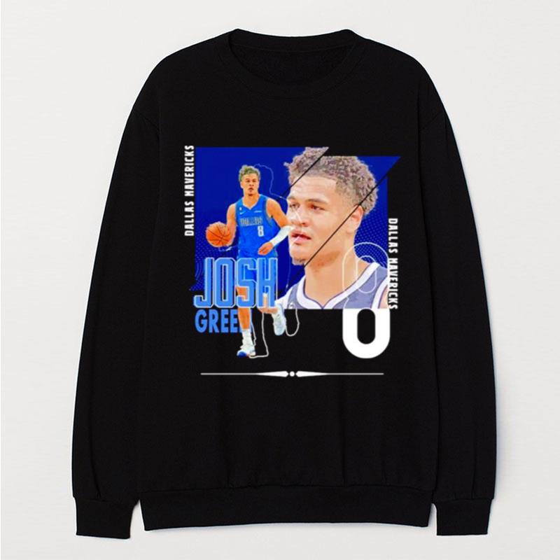 Josh Green Dallas Mavericks Basketball Poster T-Shirt Unisex
