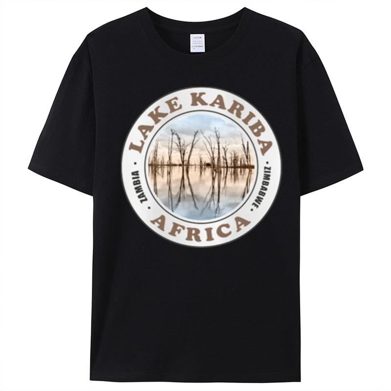 Lake Kariba Africa Circled Logo T-Shirt Unisex