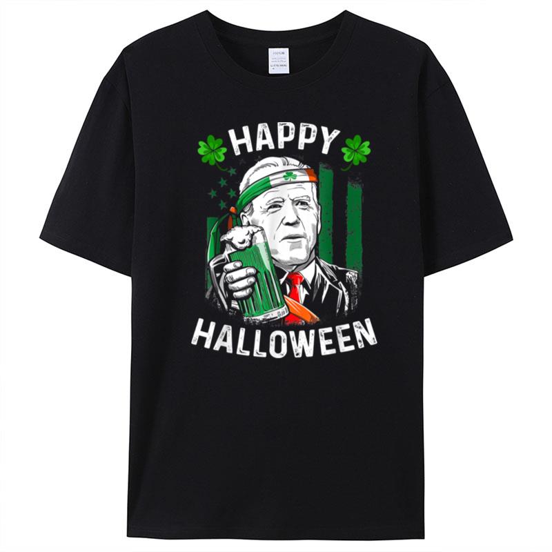 Leprechaun Happy Halloween For St Patrick's Day T-Shirt Unisex