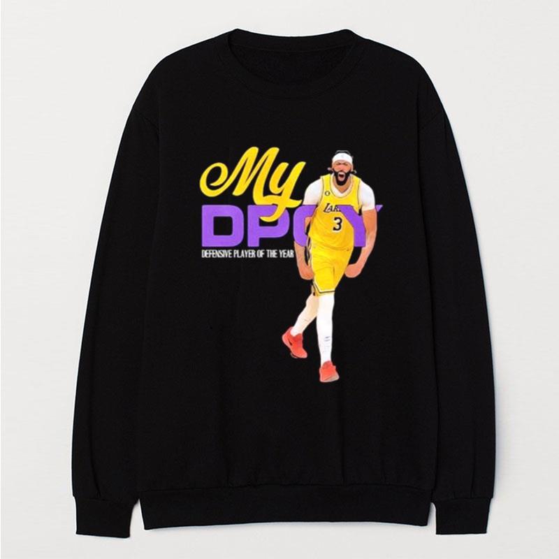 My Dpoy Defensive Player Of The Year Anthony Davis Lakers T-Shirt Unisex