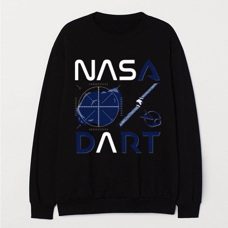 Navy Art Nasa Dart Double Asteroid Redirection Tes T-Shirt Unisex