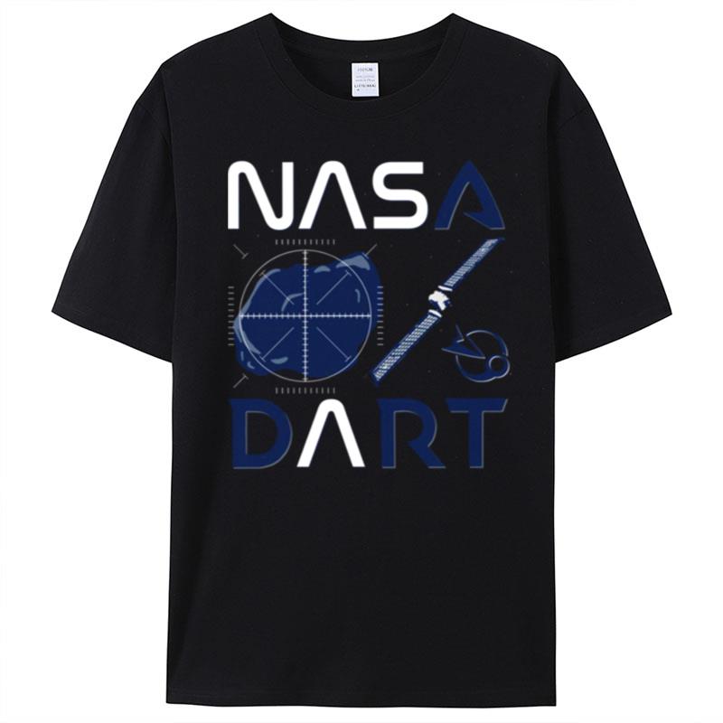 Navy Art Nasa Dart Double Asteroid Redirection Tes T-Shirt Unisex