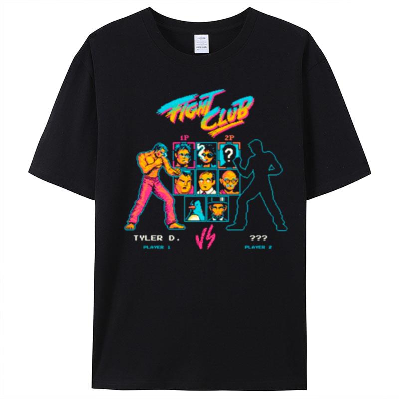 Neon Design Fight Club Movie T-Shirt Unisex