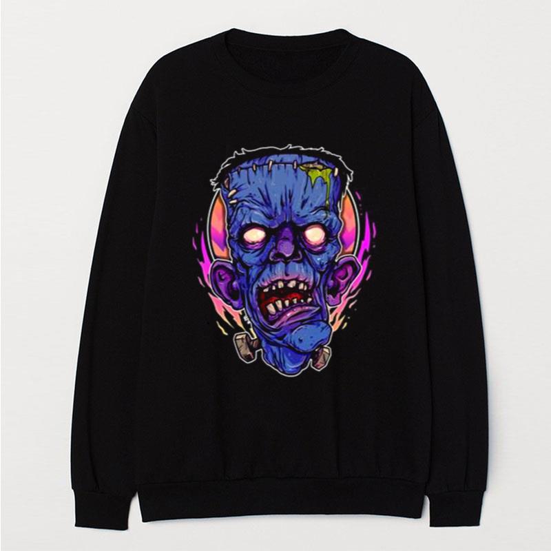 Old Man Frank Zombie Halloween T-Shirt Unisex