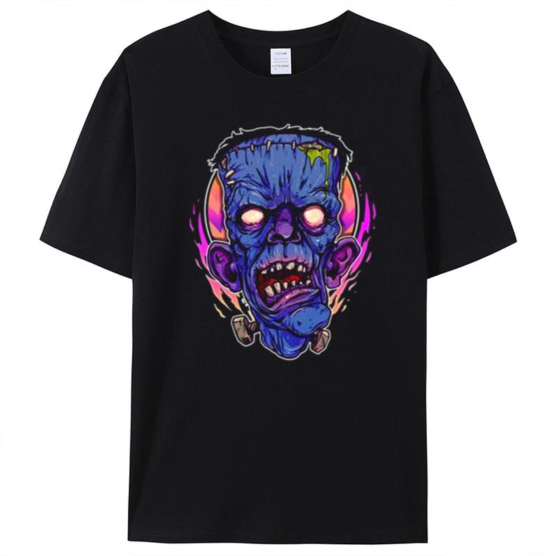 Old Man Frank Zombie Halloween T-Shirt Unisex