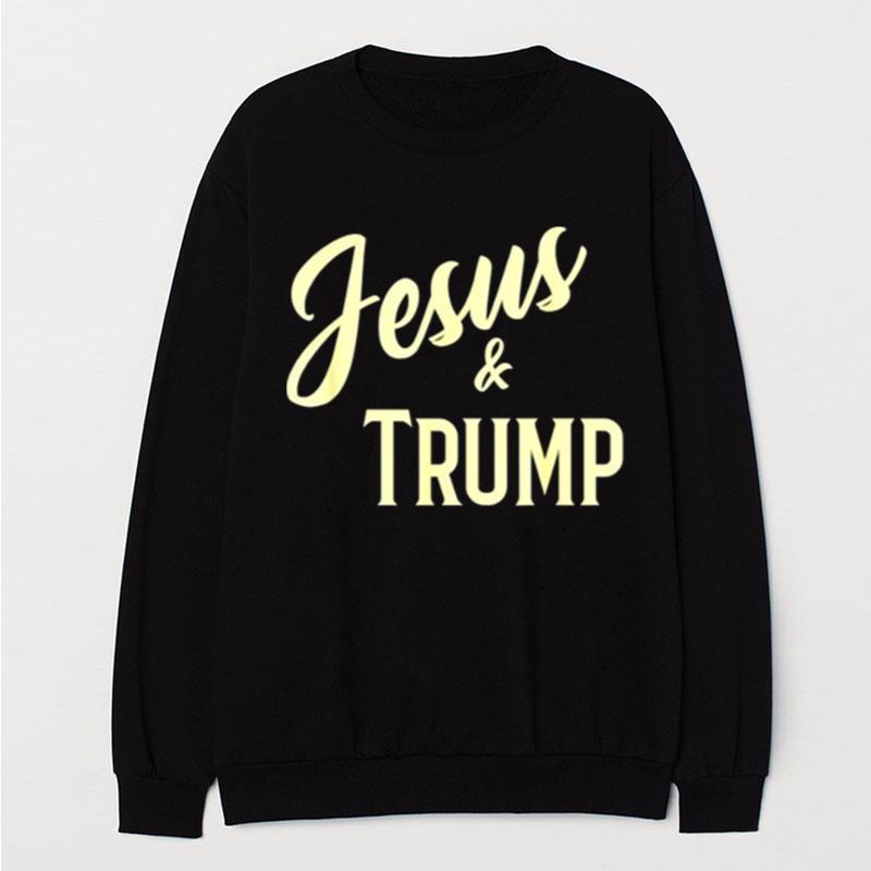 Original Jesus And Trump T-Shirt Unisex