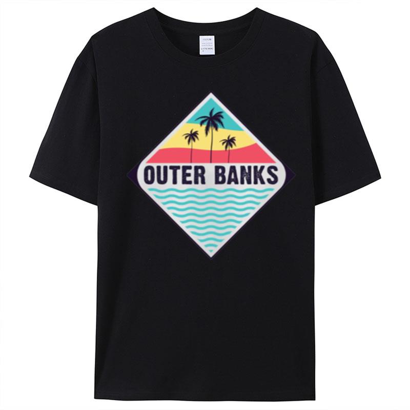 Outer Banks Vibes Summer Vibes Retro T-Shirt Unisex