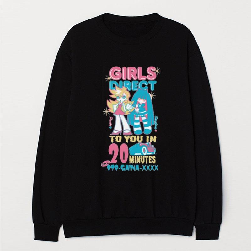 Panty And Stocking Girls Direct Paswg T-Shirt Unisex