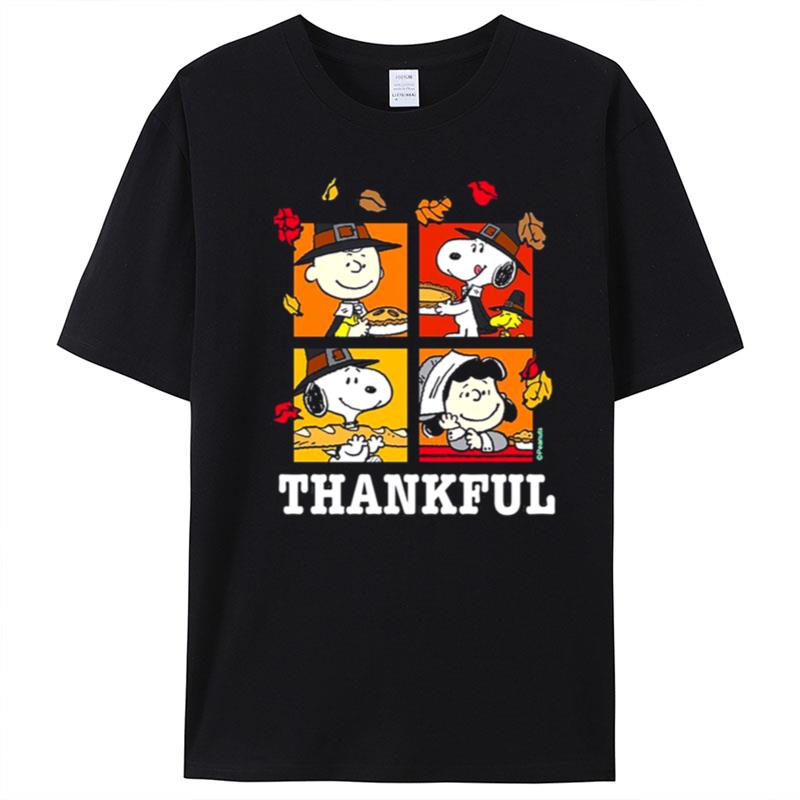 Peanuts Thankful Party T-Shirt Unisex