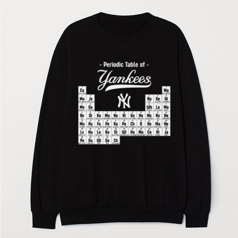 Periodic Table Of New York Yankees T-Shirt Unisex