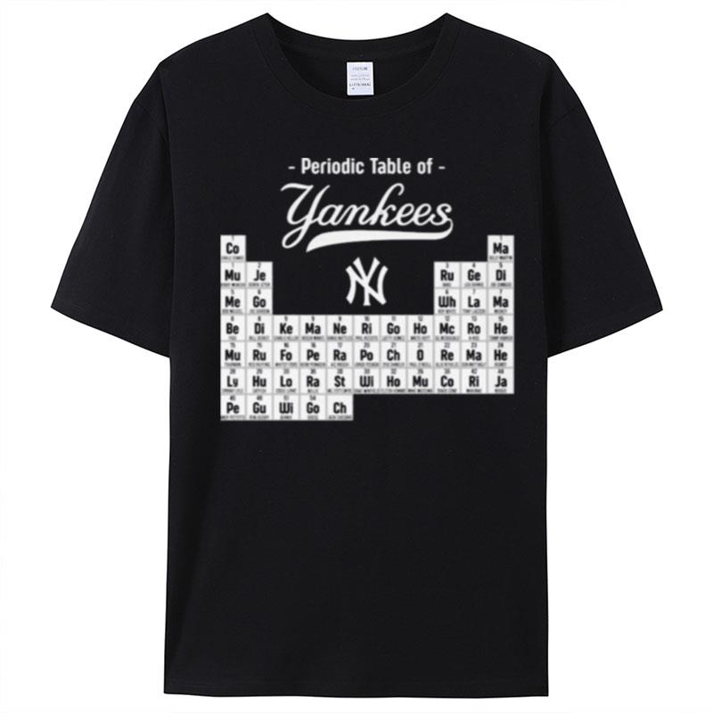 Periodic Table Of New York Yankees T-Shirt Unisex