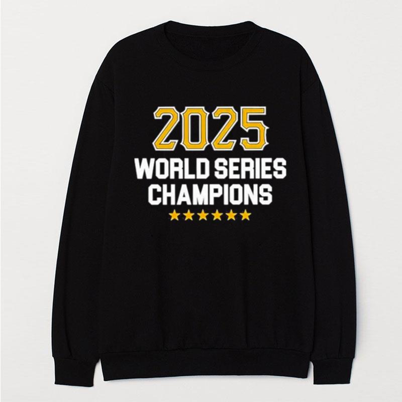 Pittsburgh Pirates 2025 World Series Champions T-Shirt Unisex