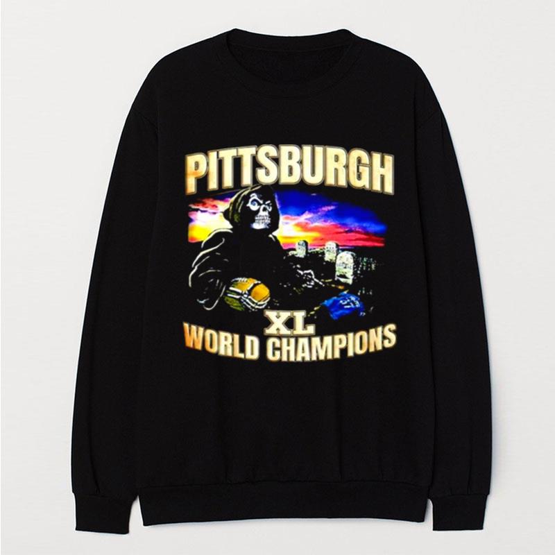 Pittsburgh Xl World Champions T-Shirt Unisex