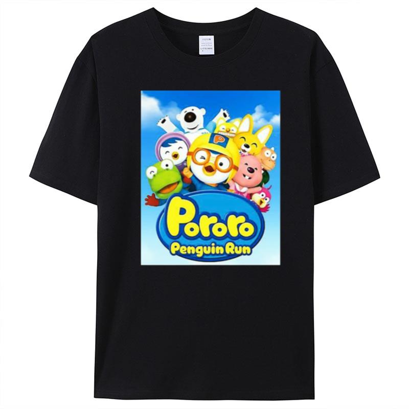 Pororo Penguin Run All Characters T-Shirt Unisex