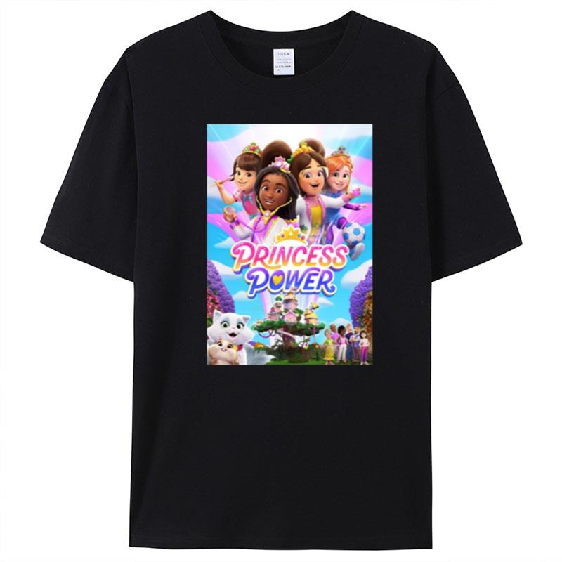 Princess Power Kids Cartoon T-Shirt Unisex