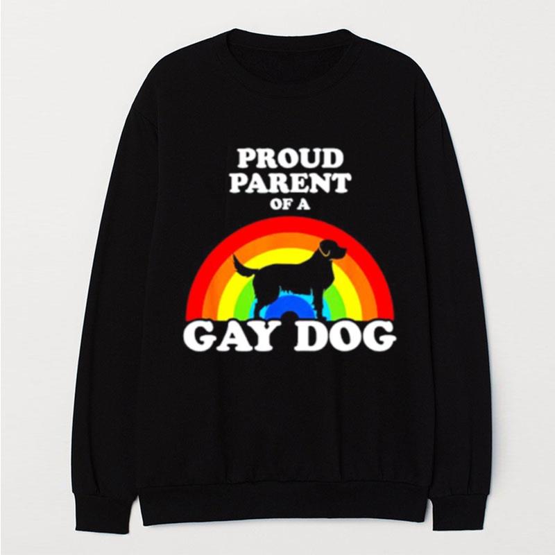 Proud Parent Of A Gay Dog Lgb T-Shirt Unisex