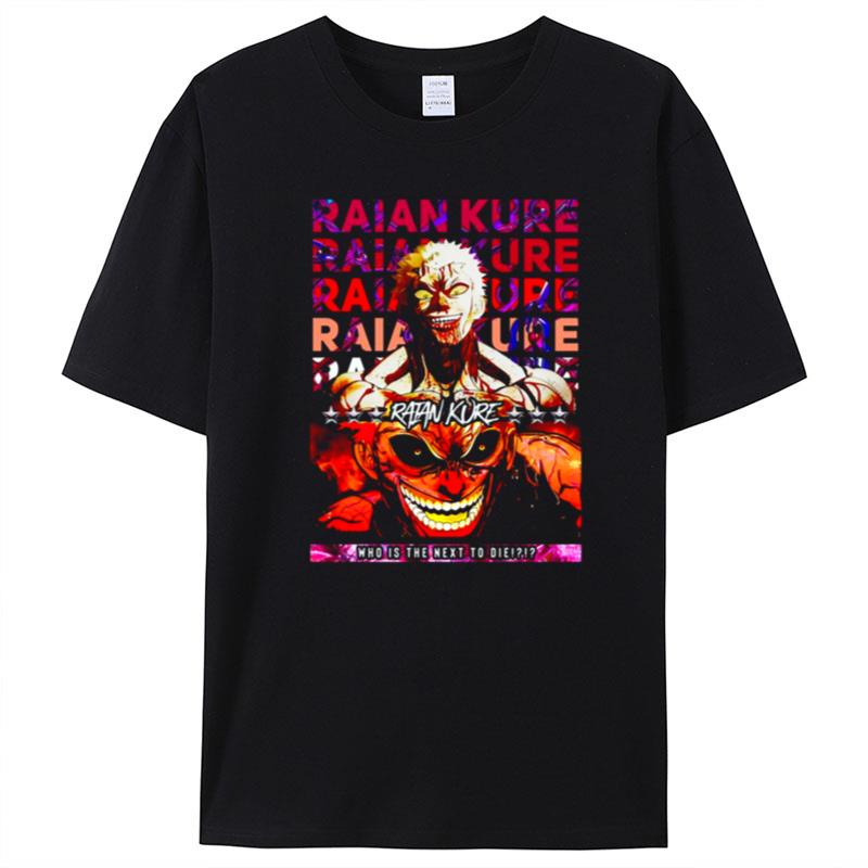 Raian Kure Removal Kengan Ashura T-Shirt Unisex