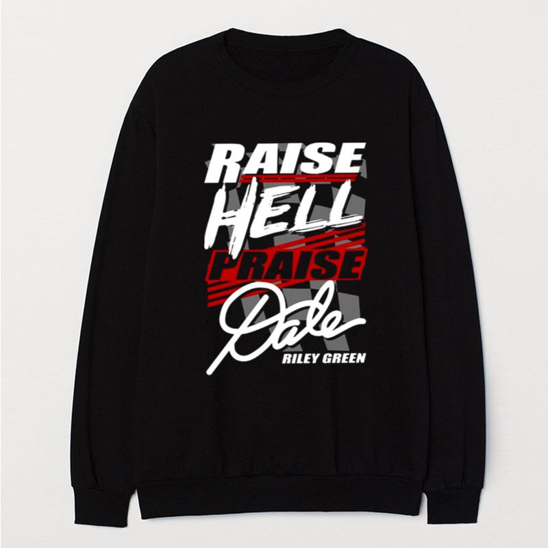 Raise Hell Praise Dale Chiffon Top Riley Green T-Shirt Unisex