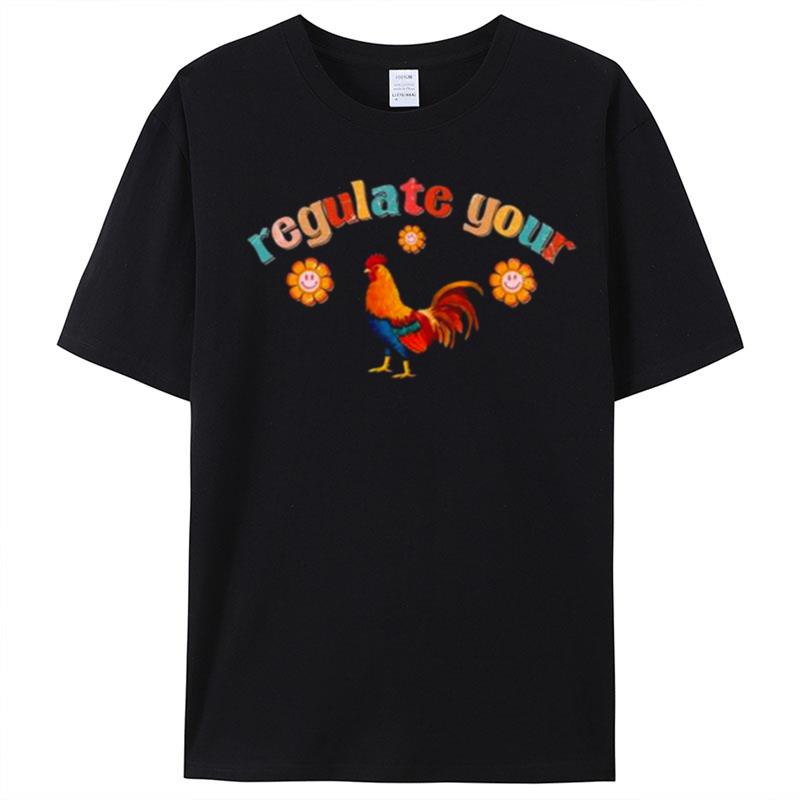 Regulate Your Rooster Feminist Women's Rights T-Shirt Unisex