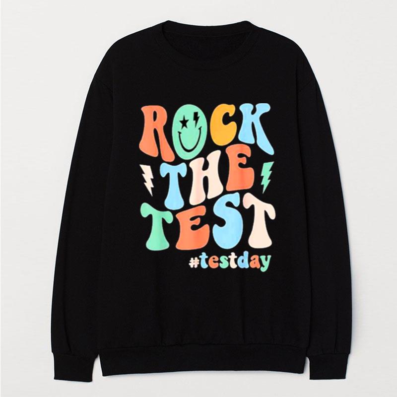 Rock The Test Testing Day Retro T-Shirt Unisex