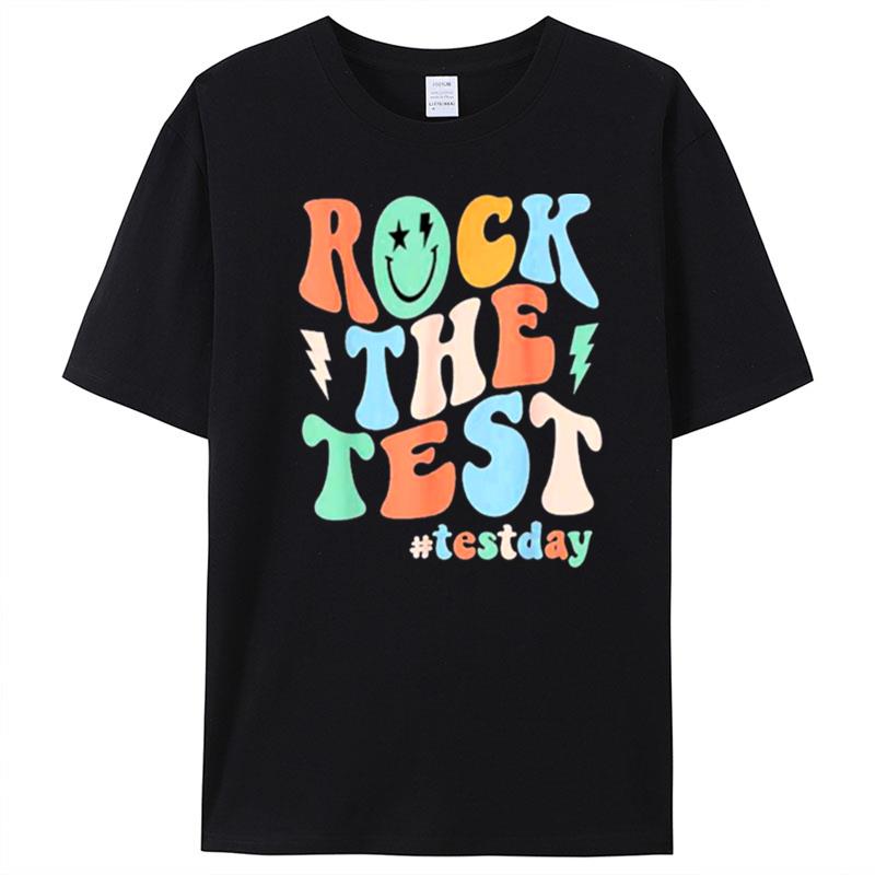 Rock The Test Testing Day Retro T-Shirt Unisex