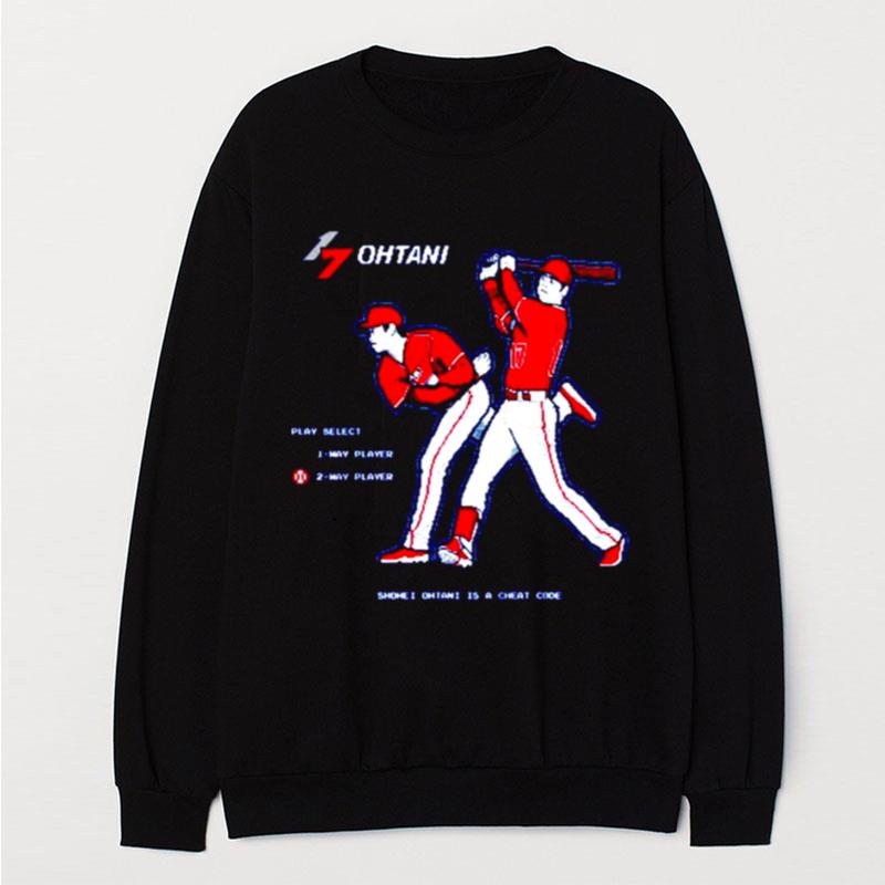 Shohei Ohtani Is A Cheat Code T-Shirt Unisex