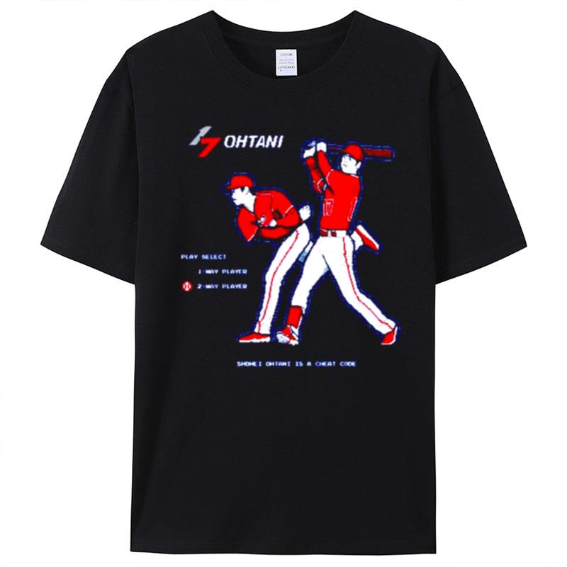 Shohei Ohtani Is A Cheat Code T-Shirt Unisex