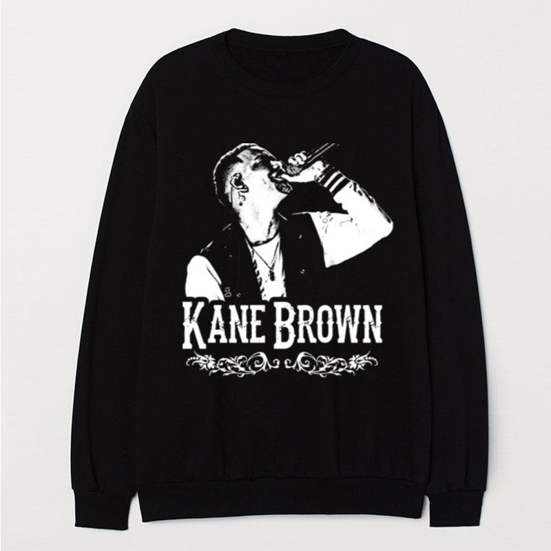 Singer Songwriter Kane Brown Singing T-Shirt Unisex