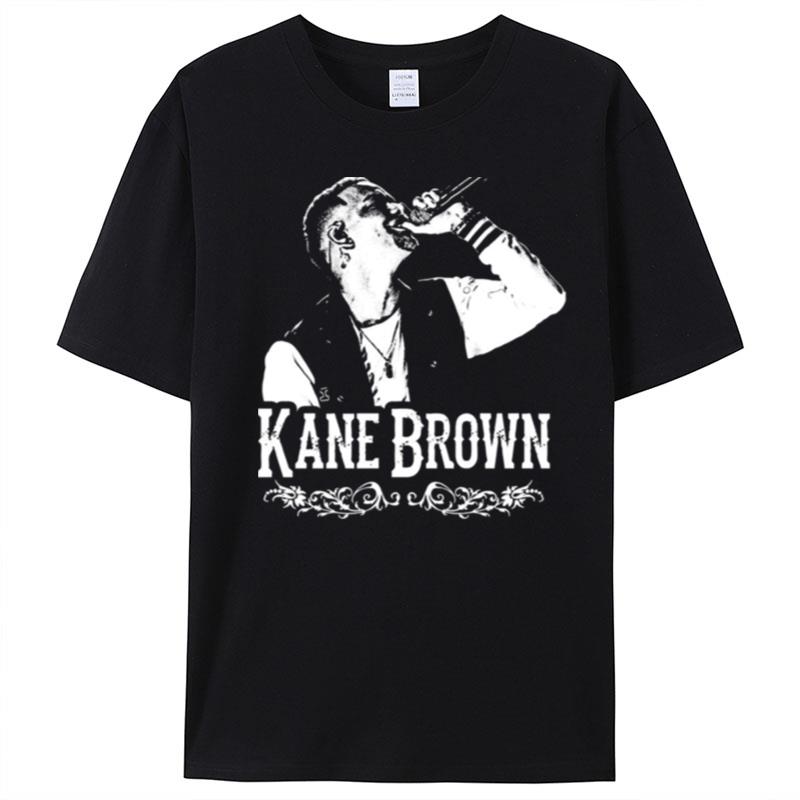 Singer Songwriter Kane Brown Singing T-Shirt Unisex