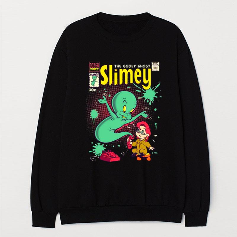 Slimey The Gooey Ghost Casper Ghost T-Shirt Unisex