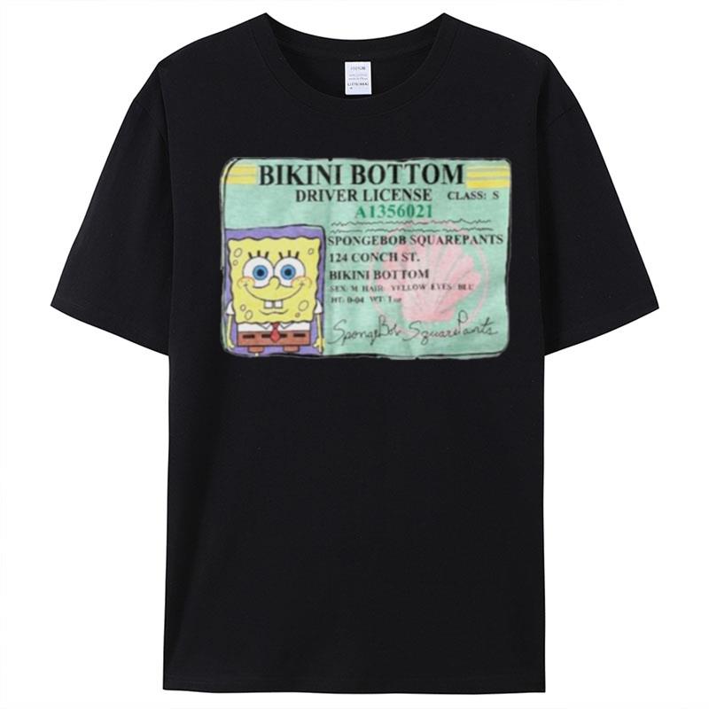 Spongebob Squarepants Id Purple T-Shirt Unisex